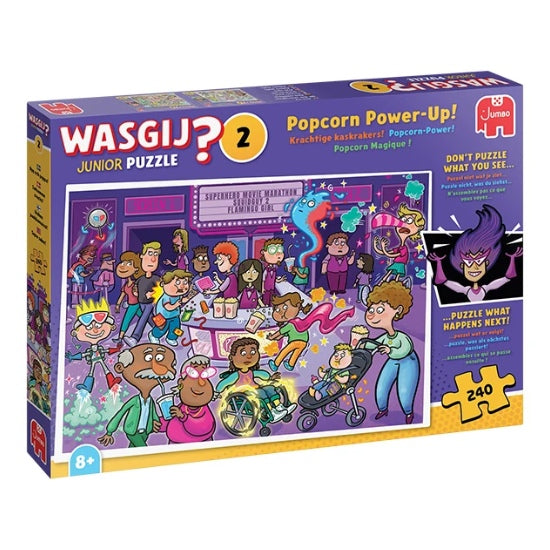 Wasgij Junior #2 Popcorn Magique ! 240 mcx