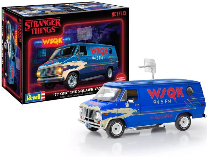 Modèle réduit 1:25 GMC Squawk Van Stranger Things