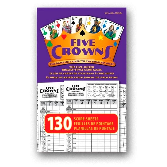 Feuilles de pointage Five Crowns