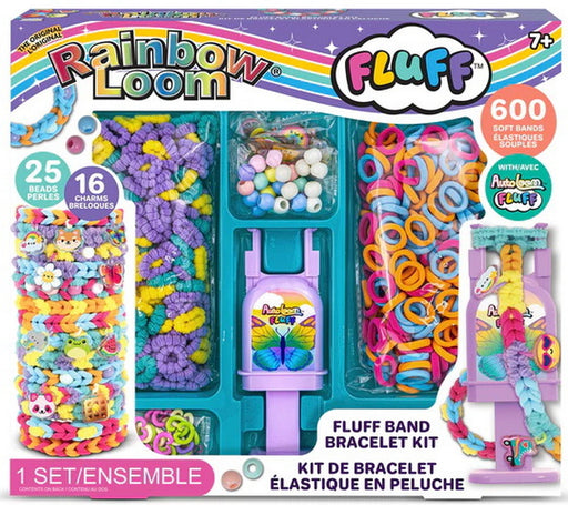 Ensemble de bracelet élastique en peluche
