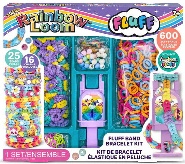 Ensemble de bracelet élastique en peluche