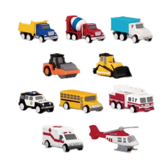 Ensemble de 10 Camions et véhicules de travail