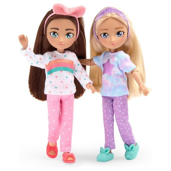 Ensembe de 2 poupées 15 cm Mia et Ivy