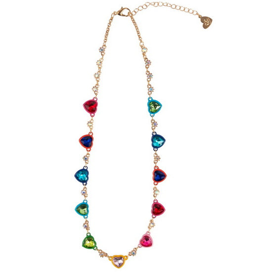 Collier cœurs en bonbons