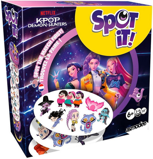 Dobble Spot It! K-Pop Demon Hunters