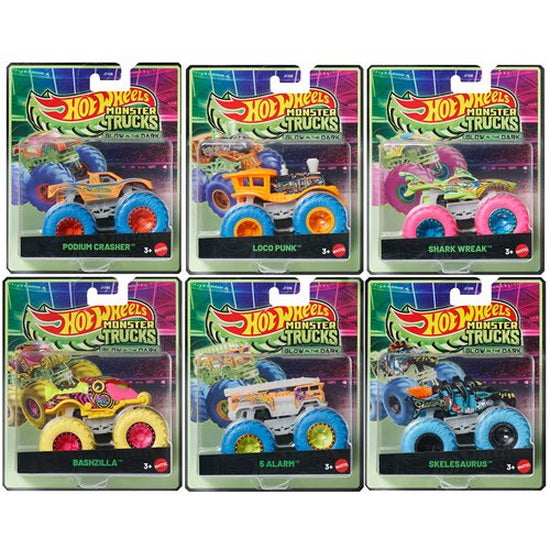 Hot Wheels Monster Trucks brille dans le noir 10AS