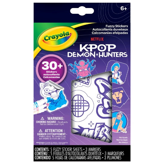 Ens. Autocollants duveteux K-Pop Demon Hunters