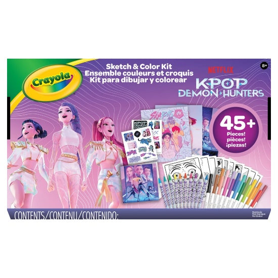 Ens. Couleurs et croquis K-Pop Demon Hunters