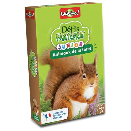 Cartes Défis Nature Junior Animaux de la forêt