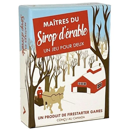 Jeu de cartes sirop d'érable