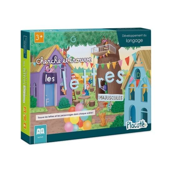 Cherche et trouve Les lettres majuscules