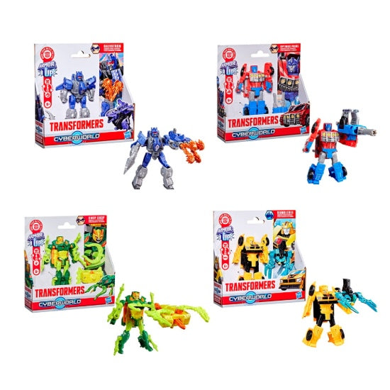 Figurines Transformers CyberWorld Authentics 4 AS