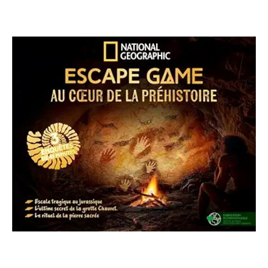 Escape game au coeur de la préhistoire