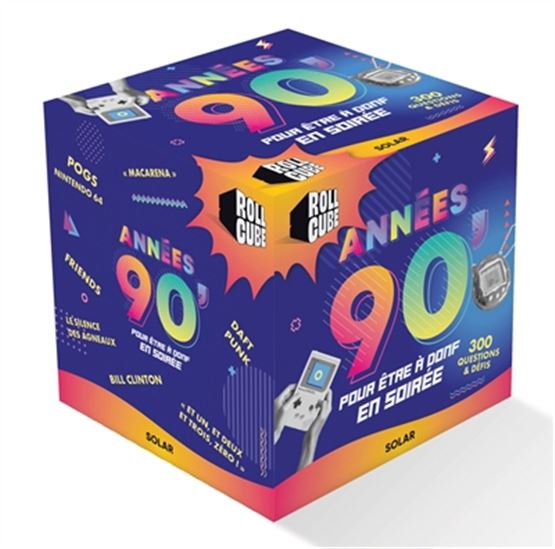 Rollcube apero culture générale années 90 Cof.