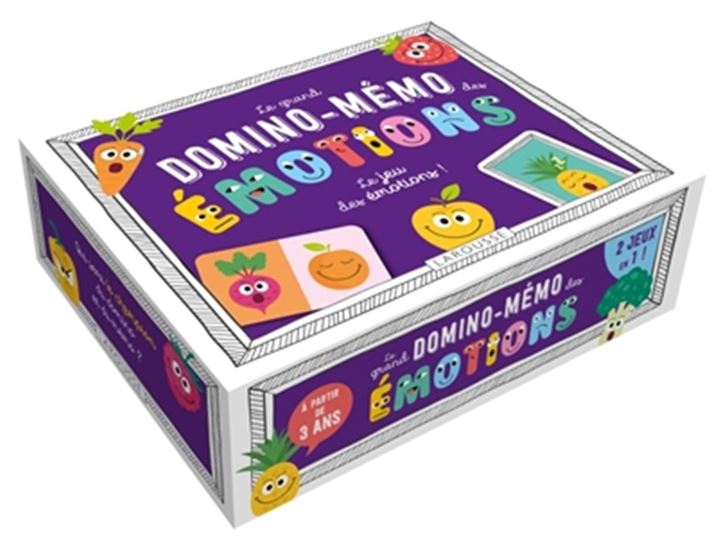 Grand Domino-mémo des émotions(Le)