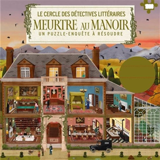 Cercle des détectives littéraires : un puzzle-enquête à résoudre(Le)