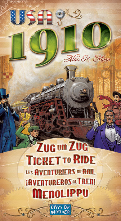 Les Aventuriers du rail USA 1910